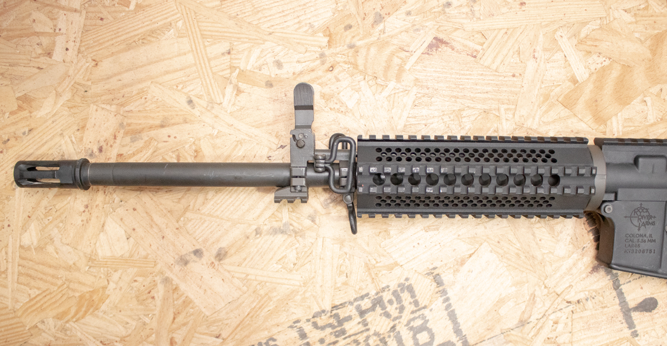 ROCK RIVER ARMS LAR-15 5.56mm Police Trade-In Rifle with Telescoping Stock (Magazine Not Include